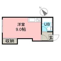 シャネル八軒A棟207の間取り