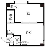 北海道札幌市白石区栄通1丁目の賃貸マンションの間取り