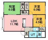 物件の間取り画像