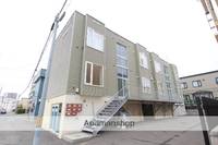 北海道札幌市白石区南郷通20丁目北の賃貸アパートの外観