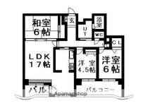 物件の間取り画像