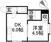 MAPLEHILLS南郷の間取り