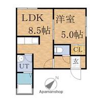 北海道札幌市白石区栄通19丁目の賃貸マンションの間取り