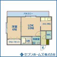 物件の間取り画像