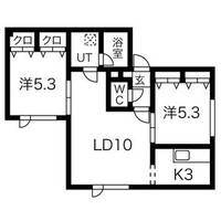ホワイトストーン202の間取り