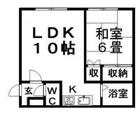 物件の間取り画像