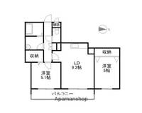 MANY’S COURT102の間取り