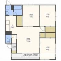 北海道札幌市北区新琴似一条9丁目の賃貸アパートの間取り