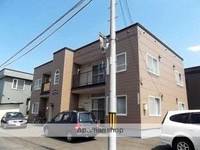 北海道札幌市北区新琴似一条9丁目の賃貸アパートの外観