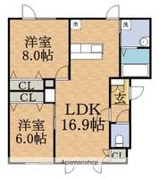 物件の間取り画像
