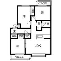 物件の間取り画像