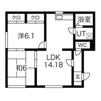 物件の間取り画像