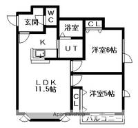 物件の間取り画像