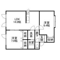 物件の間取り画像