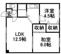 物件の間取り画像