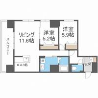 物件の間取り画像