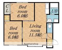 メゾン草笛の間取り
