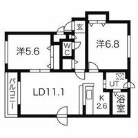 物件の間取り画像