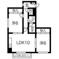物件の間取り画像