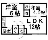 物件の間取り画像