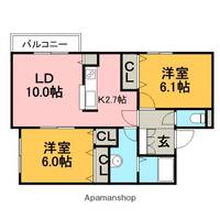 物件の間取り画像