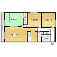 101松井ビル704の間取り