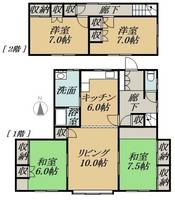物件の間取り画像