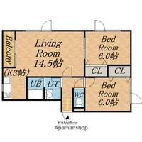 物件の間取り画像