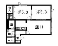 物件の間取り画像