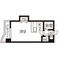 ローヤルハイツ月寒東5の間取り