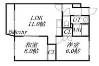 物件の間取り画像