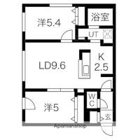 CLASSE月寒WEST(クラズ月寒ウエスト)の間取り