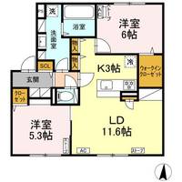 物件の間取り画像