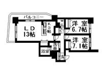 物件の間取り画像