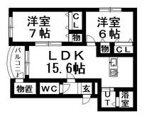 物件の間取り画像