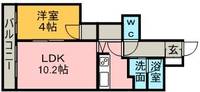 物件の間取り画像