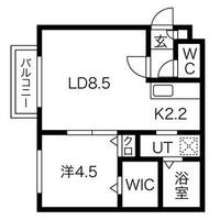 ラフレーズ菊水の間取り