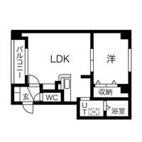 FC FARNEST 美園102の間取り