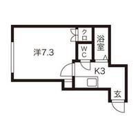 ノースフィラ406の間取り