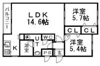物件の間取り画像