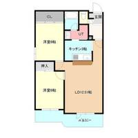 グランコート上野幌406の間取り