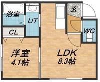 アルページュ00403の間取り