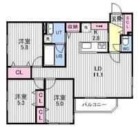 物件の間取り画像