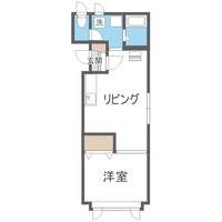 ドリームラッシュⅡ205の間取り