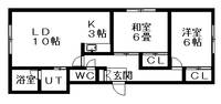 STハイツD101の間取り