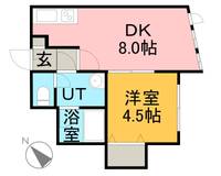 KAZU本通201の間取り