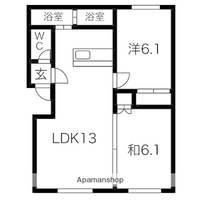 物件の間取り画像