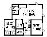 物件の間取り画像