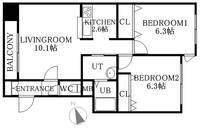 物件の間取り画像