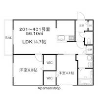 物件の間取り画像